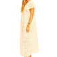 Sienna dress in marrakech embroidery salt