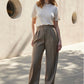 *PREORDER* The linen perfect tee in cream