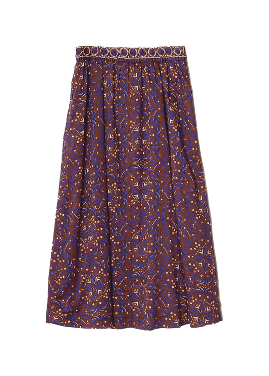 Tannis skirt in royal brown