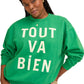 Grand tout va bien oversized sweatshirt in green