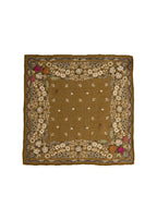 *PREORDER* Posy embroidered bandana in olive