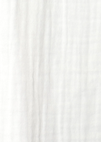 Bex top in white gauze