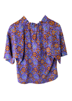 Meadow top in prism blue
