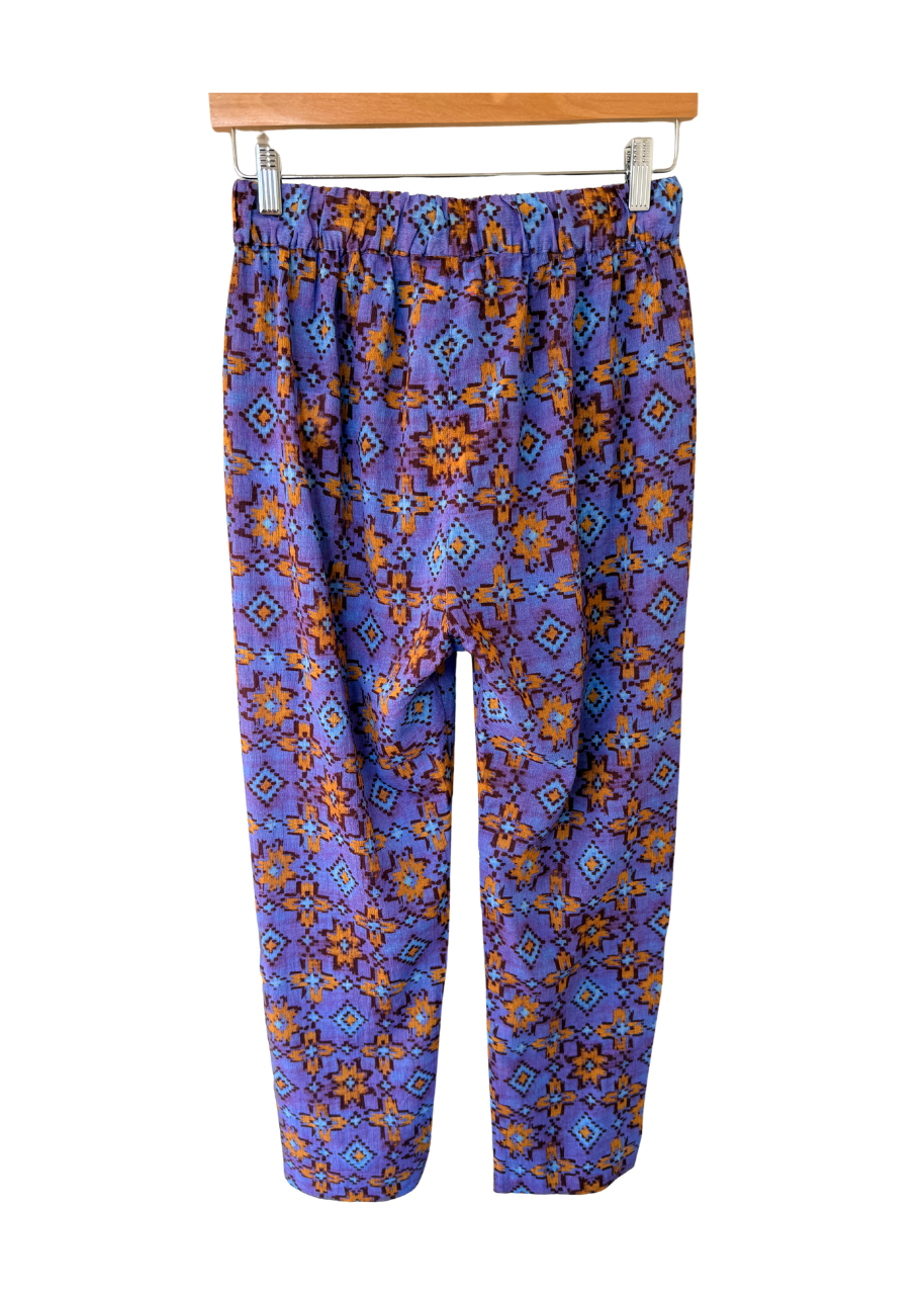 Draper pant in prism blue