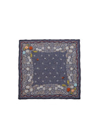 *PREORDER* Posy embroidered bandana in mood indigo