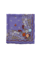 *PREORDER* Posy embroidered bandana in lavender