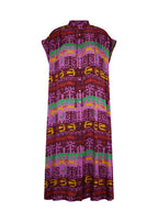 Valerie kaftan in dragon horse multi