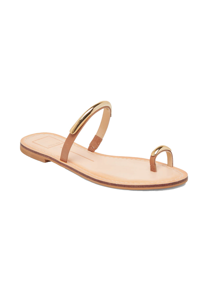 Wink sandal in saddle leather