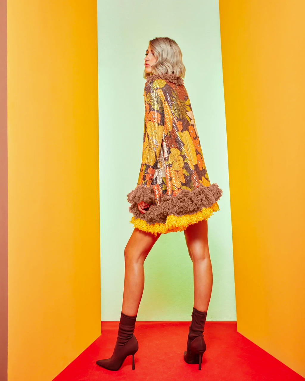 Aranciato dress in multi
