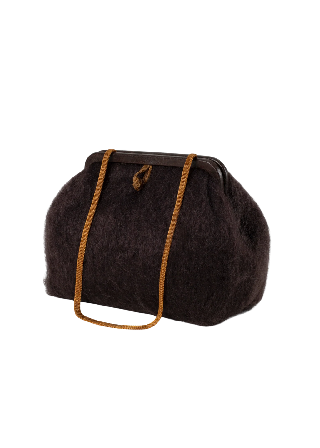 *PREORDER* Susan clutch in brown mohair