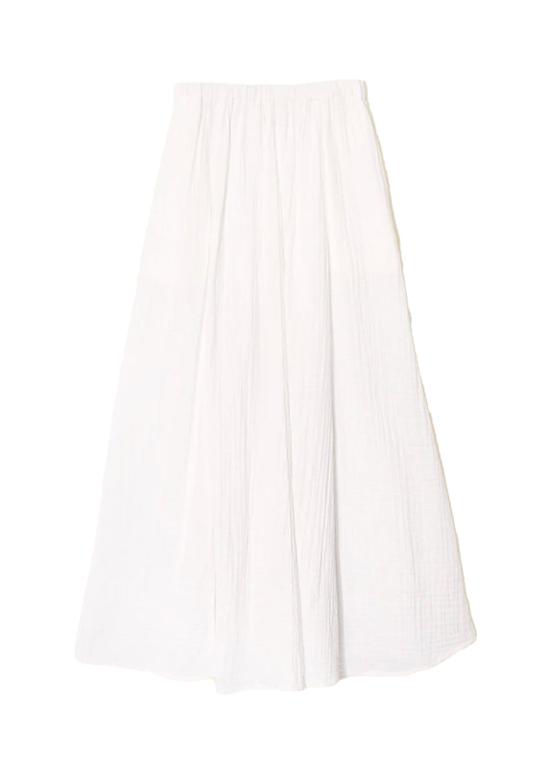 Deon skirt in white