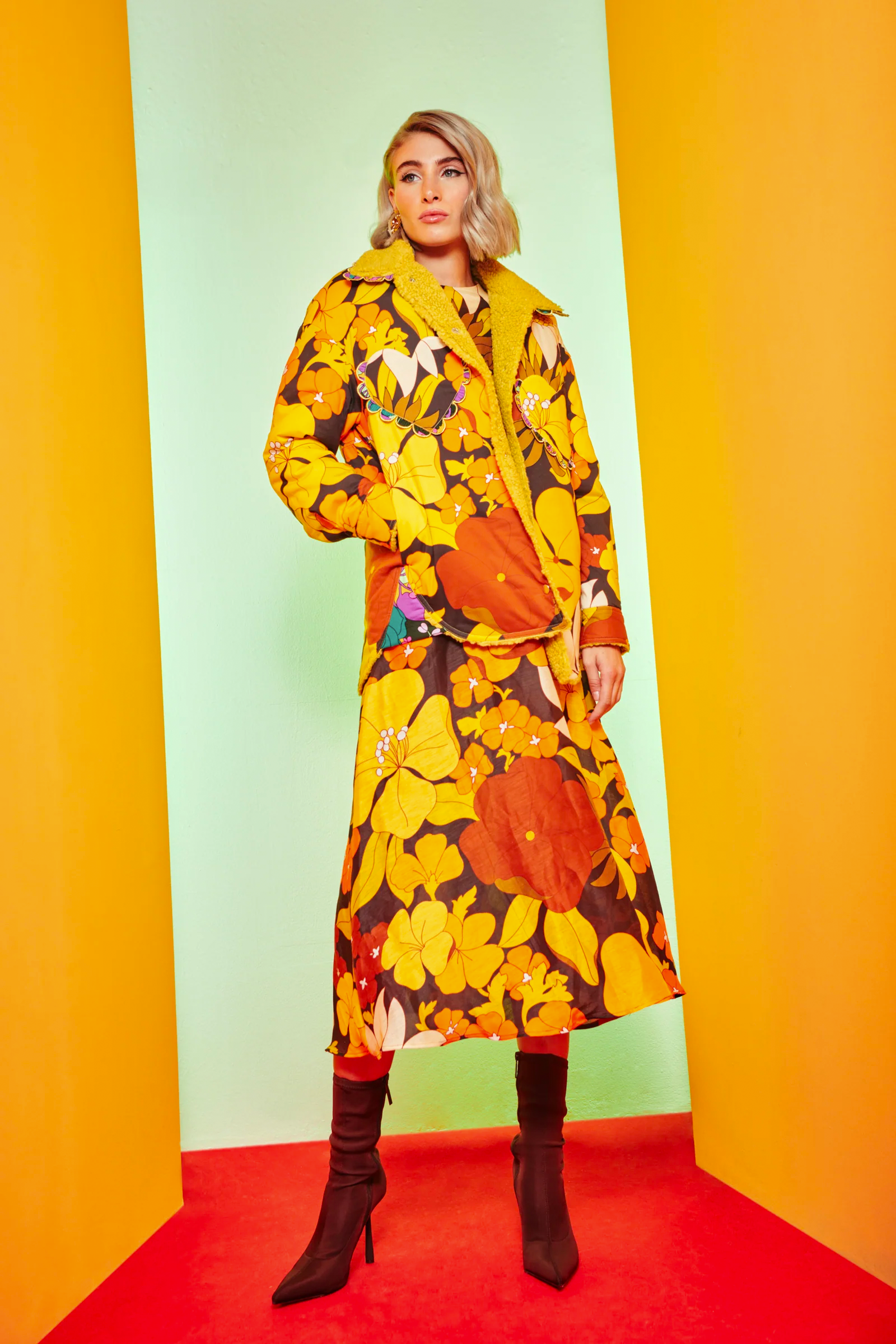 Giallo jacket in multi