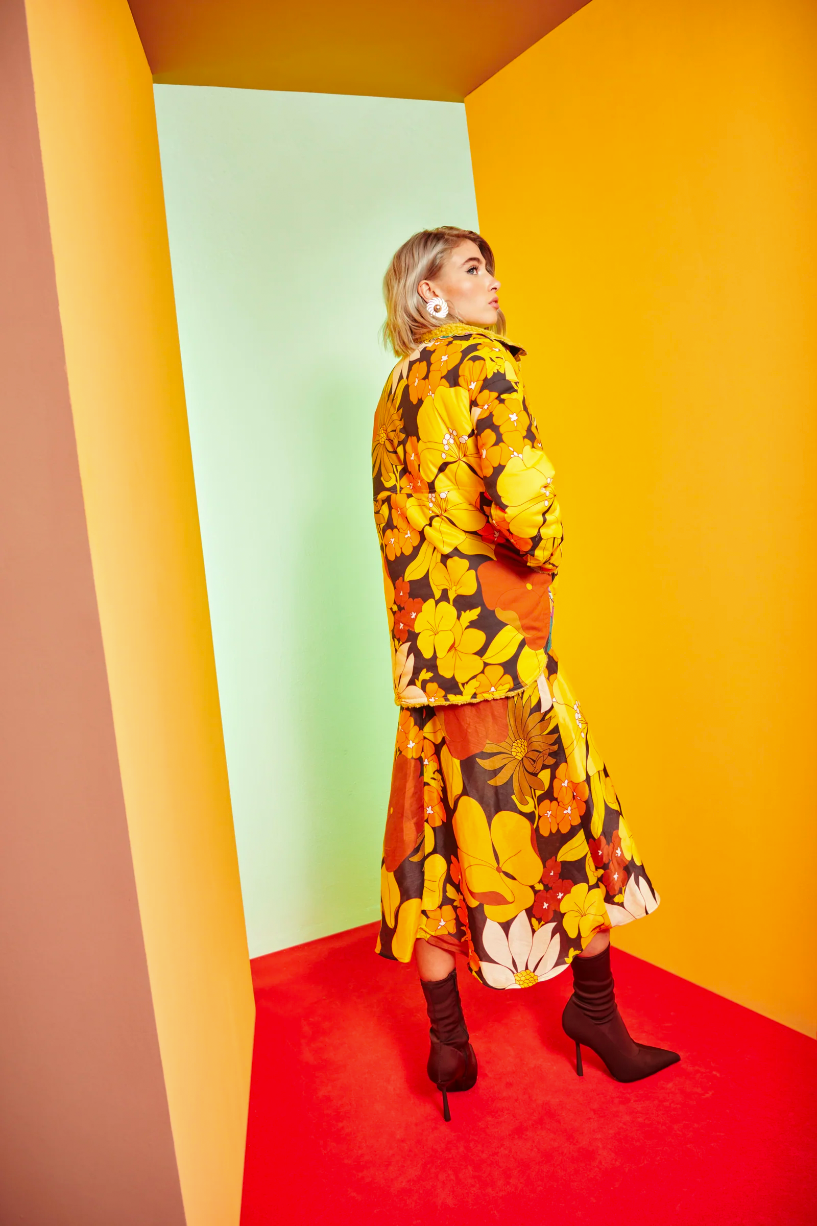 Giallo jacket in multi