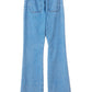 Gloria denim pant in blue jay