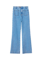 Gloria denim pant in blue jay