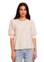 Journey tee in parchment