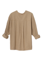 Makenzie shirt in fawn stripe