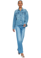 Mandy crop jacket in marcel