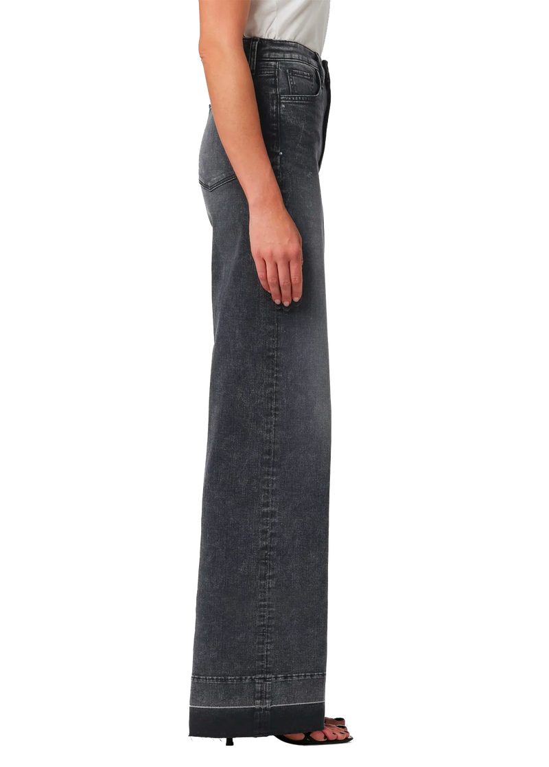 Mia high rise released hem wide leg in get lost