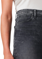 Mia high rise released hem wide leg in get lost