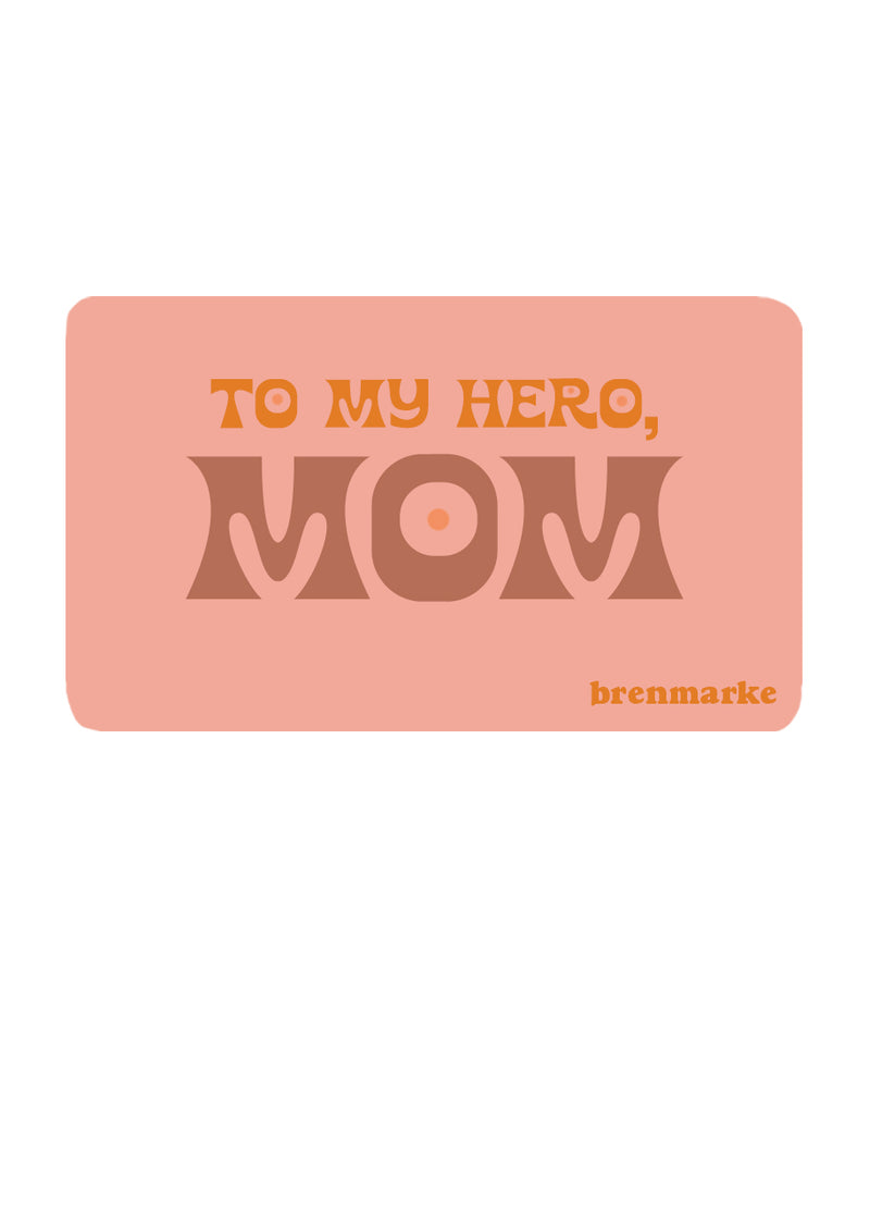 Digital gift card for mom