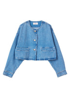 Paley denim jacket in blue jay