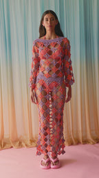 Dakhla top in orange