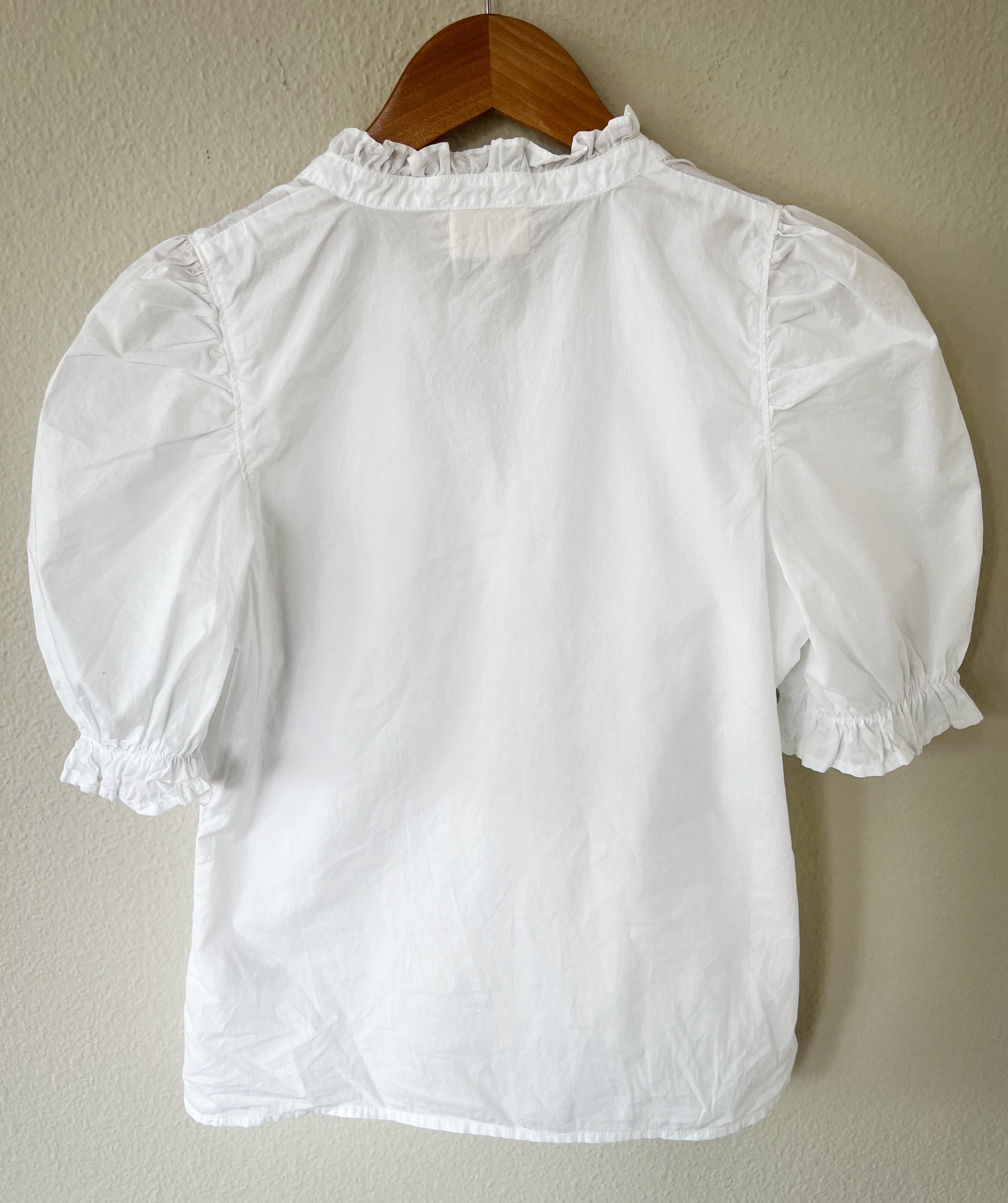 Suzette blouse in white