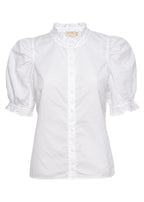 Suzette blouse in white