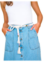 Tippi belt in lilac dove