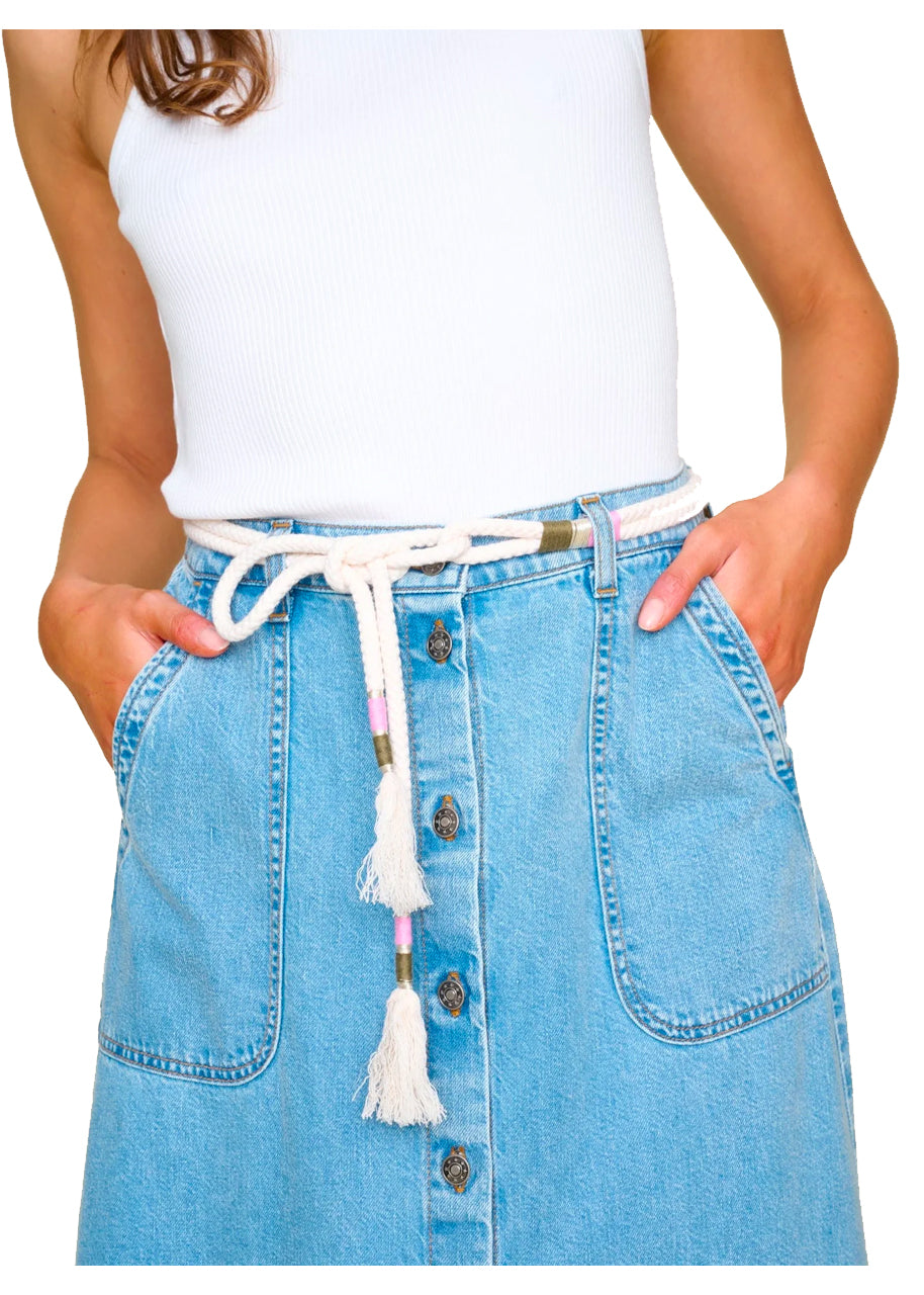 Tippi belt in lilac dove