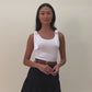 Gigi tank in jet black