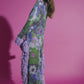 Deva dress in floral blue