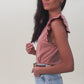 Paulette tank in bisou