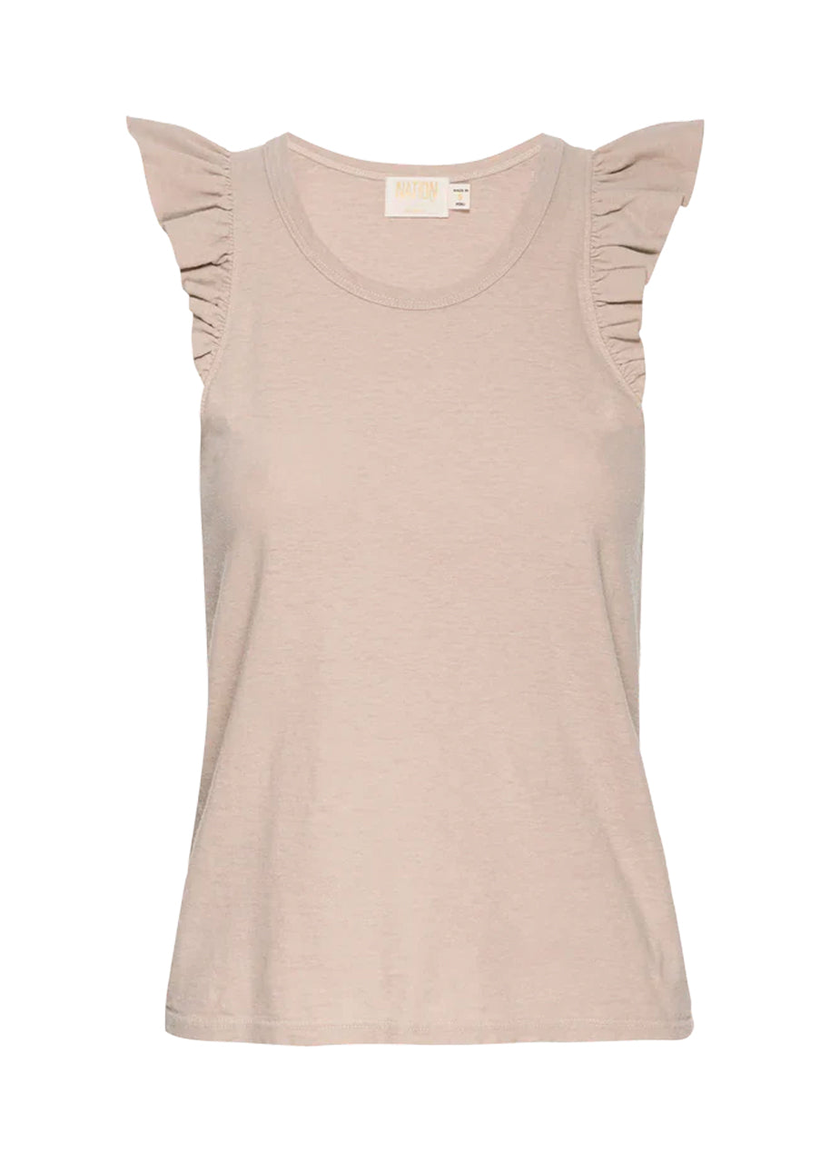Gemma flutter tank in almond milk