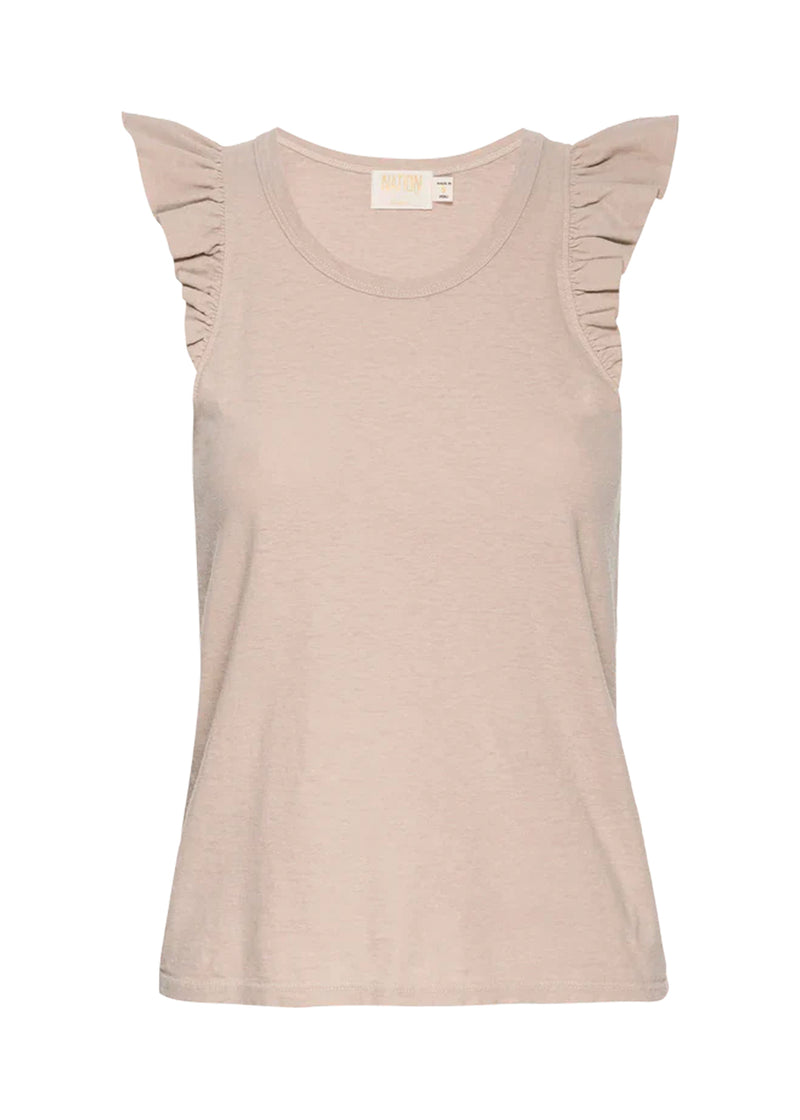 Gemma flutter tank in almond milk