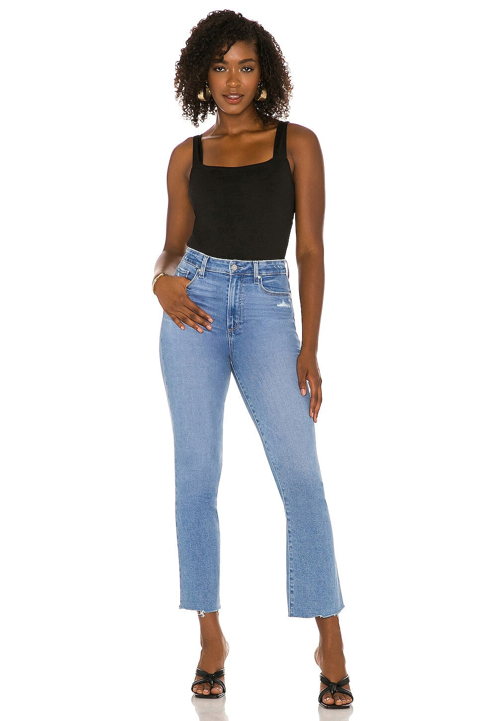 Flaunt femme straight in folk distressed