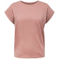 Trina cut off muscle tee in mauve