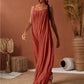 Veruschka sahara jumpsuit in saffron