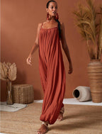 Veruschka sahara jumpsuit in saffron