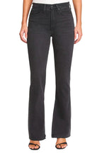 Alexa high rise slim flare in dark sky