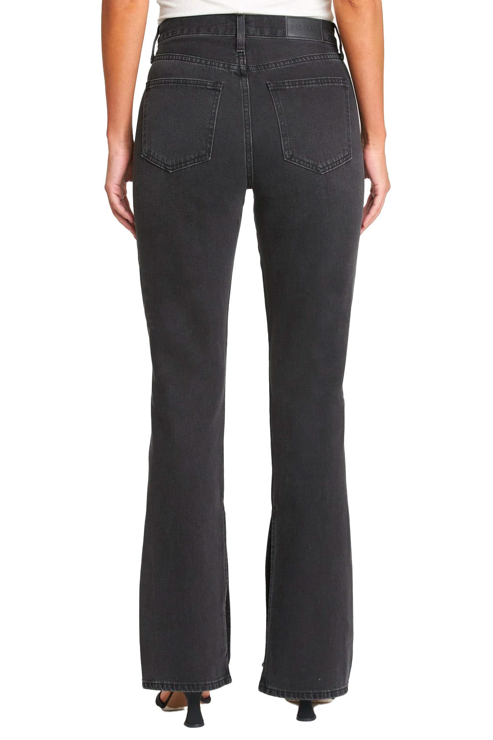 Alexa high rise slim flare in dark sky