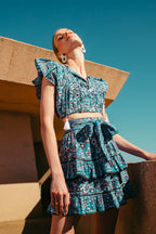 Alice blouse in paisley print