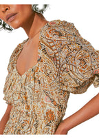 Arabella ankle dress in kaleidoscope