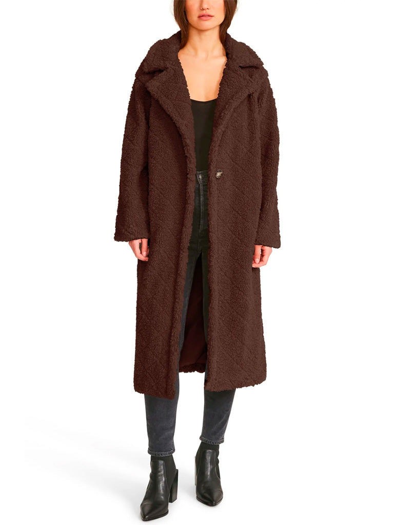 Fozzie coat in chocolate