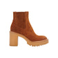 Caster H2O boot in camel suede