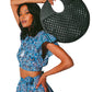 Sadie mini skirt in paisley print