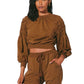 Kelly pullover in amber