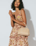 Stella ankle dress in geo print