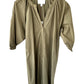 Yara midi dress in olive